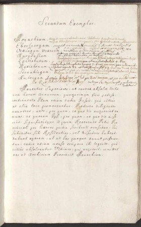 Litterae annuae Provinciae Germaniae Superioris Societatis Jesu anni 1715 - Provinzialbibliothek Amberg 2 Ms. 6