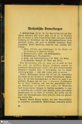 Methodische Bemerkungen