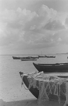 Fischerboote am Prerower Strand