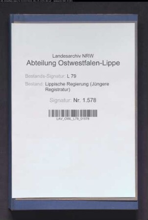 Einführung und Veranlagung zur Wertzuwachssteuer im Amt Lage