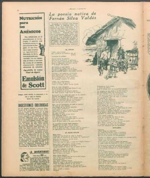 La poesía nativa de Fernán Silva Valdés