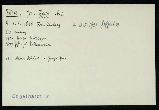 Fürer, Joh. Friedr. Ant.