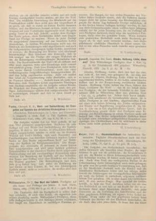 65 [Rezension] Fuchs, K. R., Wort- und Sacherklärung der Evangelien und Episteln des christlichen Kirchenjahres