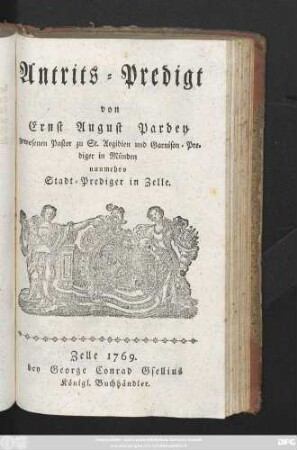Antrits-Predigt