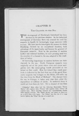 Chapter II The Channel to the Sea