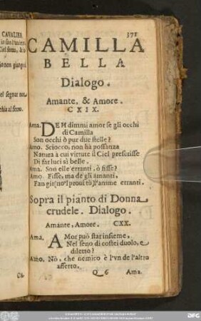 Camilla Bella Dialogo.