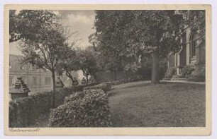 Elisabeth-Krankenhaus Kassel. Gartenansicht