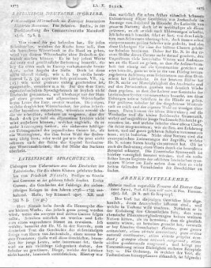 Vollständiges Wörterbuch zu Eutropii breviarimn historiae Romanae. Für Schulen. Berlin, in der Buchhandlung des Commerzienraths Matzdorff 1806. 79 S. 8.