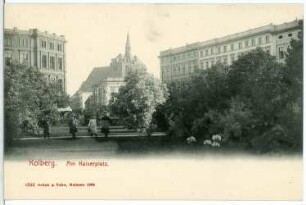 Kolberg. Am Kaiserplatz