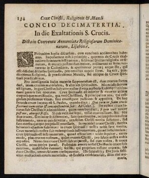 134-146, Concio Decimatertia
