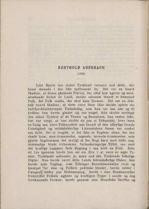 Berthold Auerbach (1812-1882)