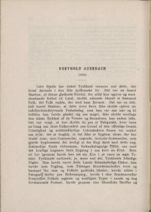Berthold Auerbach (1812-1882)