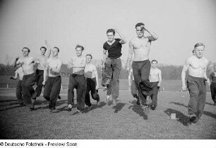 Studenten während des Trainings