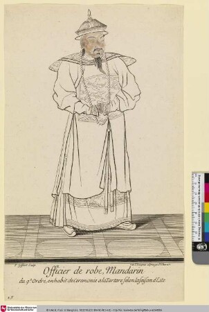 Officier de robe, Mandarin [chinesischer Offizier]