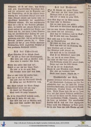 Lob des Schreibens.