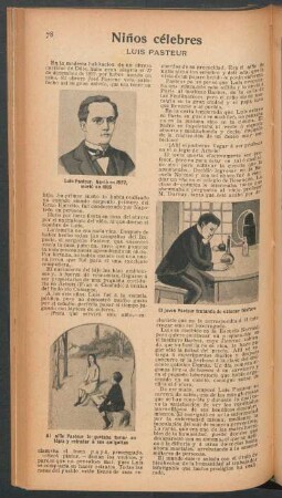 Niños célebres - Luis Pasteur