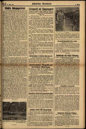 Zweite Ausgabe vom Montag, den 10. März 1941.