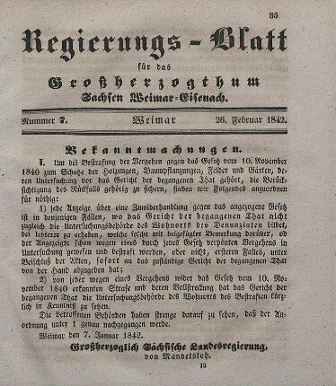 Nr. 7 : 26. Februar 1842
