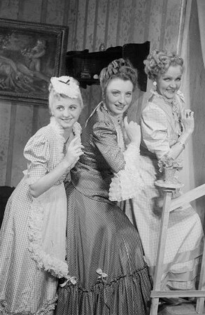 Szenenbilder aus der Operette "Der Opernball" von Richard Heuberger in einer Aufführung des Brandenburgischen Landestheaters in Potsdam