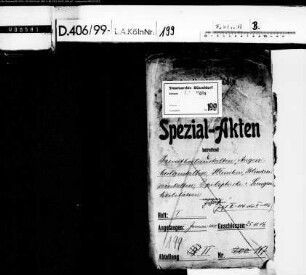 Privatheilanstalten, Epileptiker, Blinde