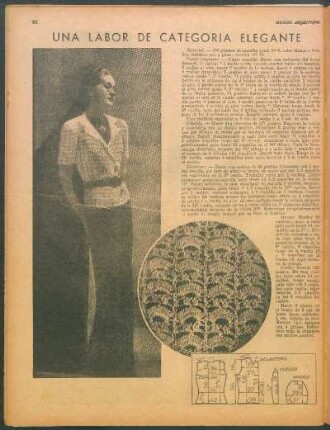 Una labor de categoría elegante