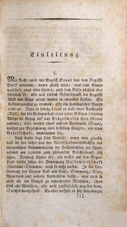 Die Staatswirthschaft nach Naturgesetzen