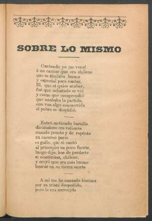 Sobre lo mismo