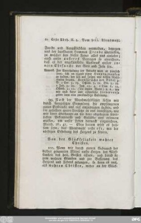 Von der Glückseligkeit wahrer Christen.