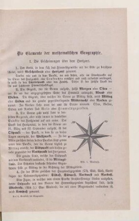 Die Elemente der mathematischen Geographie