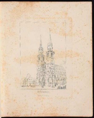 1. St. Lorenzkirche. - Sankt Lorenz, Nürnberg