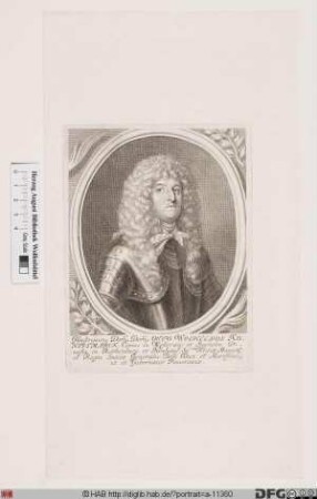 Bildnis Otto Wilhelm Graf von Königsmarck