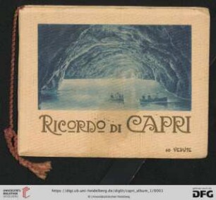 Ricordo di Capri : 40 vedute