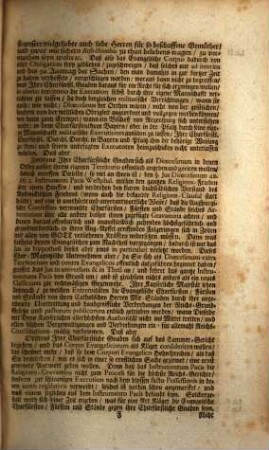 Conclusum in Conferentia Evangelicorum, im Fürstlichen Neben-Zimmer, den 10. Oct. 1719.