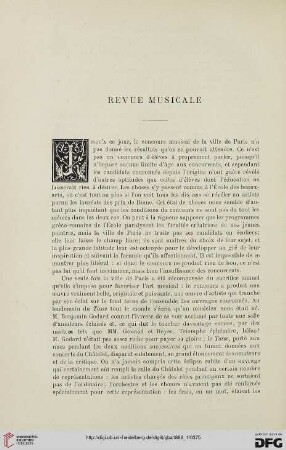 2. Pér. 33.1886: Revue musicale