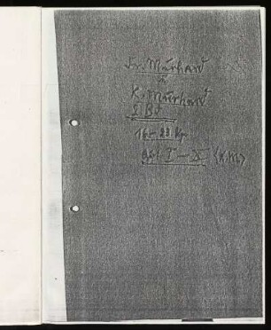Fr. Murhard u. K. Murhard 2. Bd. 16.-23 Kap. (handschriftlich)