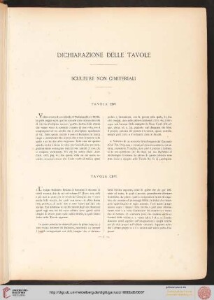 Dichiarazione dell tavole