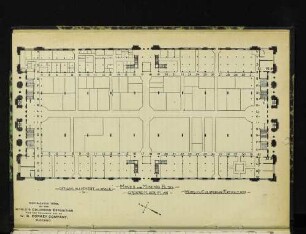 Mines and mining bldg. Ground floor plan