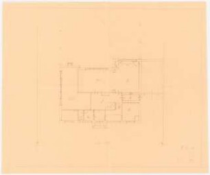 Garten Allinger, Berlin-Dahlem: Haus Allinger: Grundriss