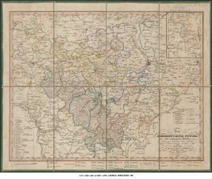 Das Herzogthum Gotha und umliegende Länder