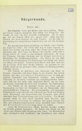 Bürgerkunde
