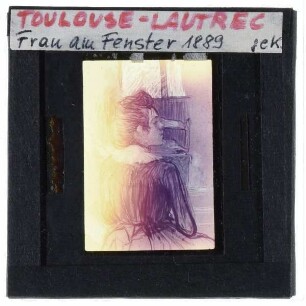 Toulouse-Lautrec, Frau am Fenster