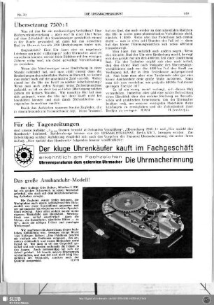 Übersetzung 7200 : 1