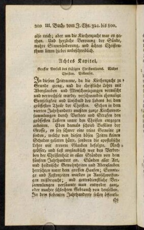 200-212, Achtes Kapitel.