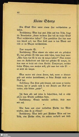 Kleine Scherze