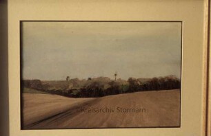 Ausstellungseröffnung "Zwei junge Künstler stellen sich vor" (Moraht, Detlef und Tárnok, Attila): Ölgemälde von Detlef Moraht
