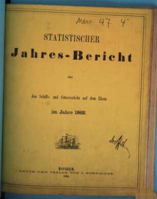 Allgemeiner Jahres-Bericht. 1862