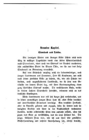 Cleveland und Toledo