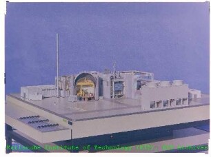Modell der Kompakten Natriumgekühlten Kernenergieanlage II (KNK II)