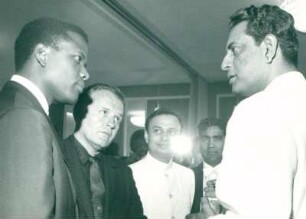 IFF 1964. Sidney Portier, Rod Steiger, Satyajit Ray
