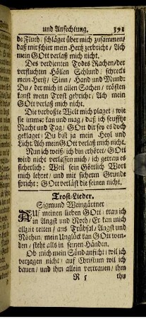 Trost-Lieder.